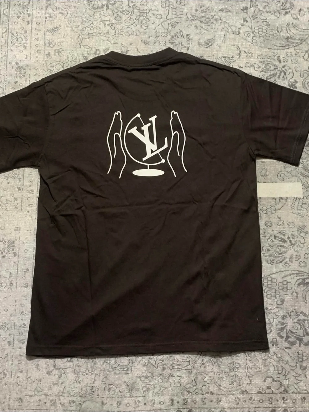 Louis Vuitton Lvers United Black T-Shirt Size S